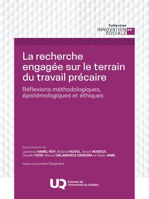 cover image of La recherche engagée sur le terrain du travail précaire